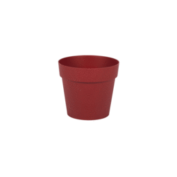 Pot Rond TOSCANE  Ø 15 cm - 1,6 L - Rouge Rubis