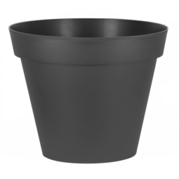 Pot Rond TOSCANE Ø 1 m - 356 L - Gris Anthracite