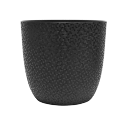 Cache-pot d’intérieur Rond OPALE Ø 29,5 cm – 14,8 L - Noir