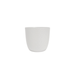 Cache-pot d’intérieur Rond OPALE Ø 13,7 cm – 1,4 L - Blanc Ivoire