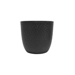 Cache-pot d’intérieur Rond OPALE Ø 18,5 cm – 3,6 L - Noir