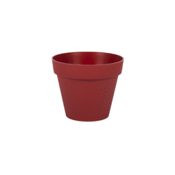 Pot Rond TOSCANE Ø 20 cm - 3 L - Rouge Rubis