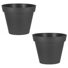 Lot de 2 Pots Ronds TOSCANE Ø 1 m – 356 L