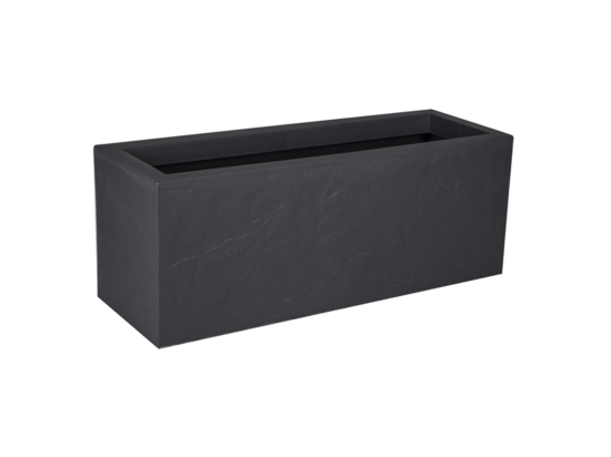 EDA - Vasque Basalt'Up 30 cm - 5,5 L - Décor Imitation Béton - 29,5 x