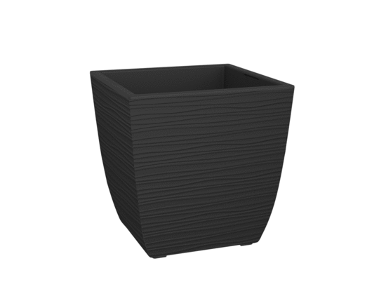 Pot De Fleurs Oslo Stone – Style Béton Scandinave, Pieds En Bois, Avec Insert !