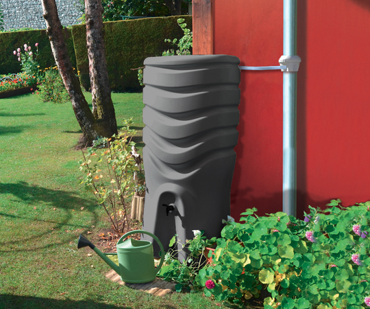 Récupérateur d'eau 350L- carré plantation - coloris au choix - RECU